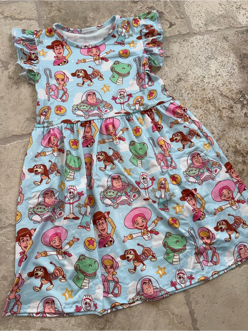 Toy Story 5 themed dress